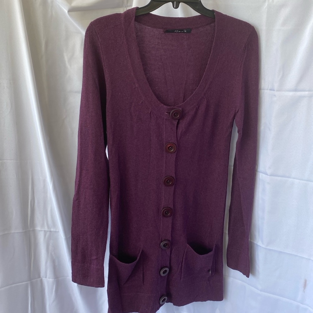 Spark purple cardigan